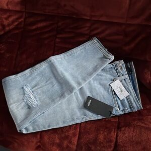 Hudson Barbara High Waist Super Skinny Crop Jeans, 31